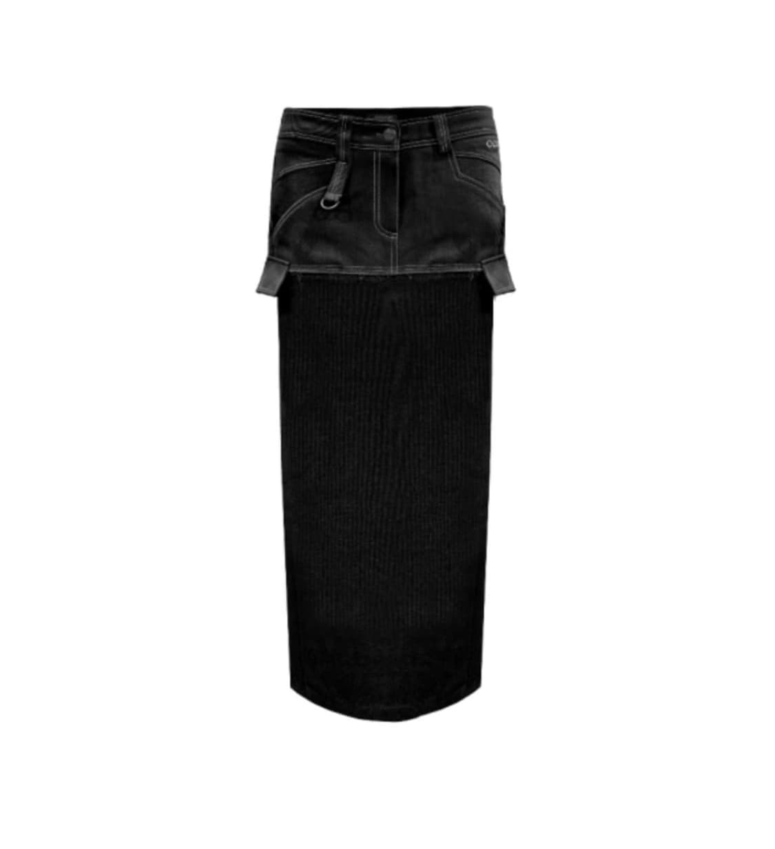 오도어 롱 스커트 CASTON RAW SKIRTS 상품이미지1