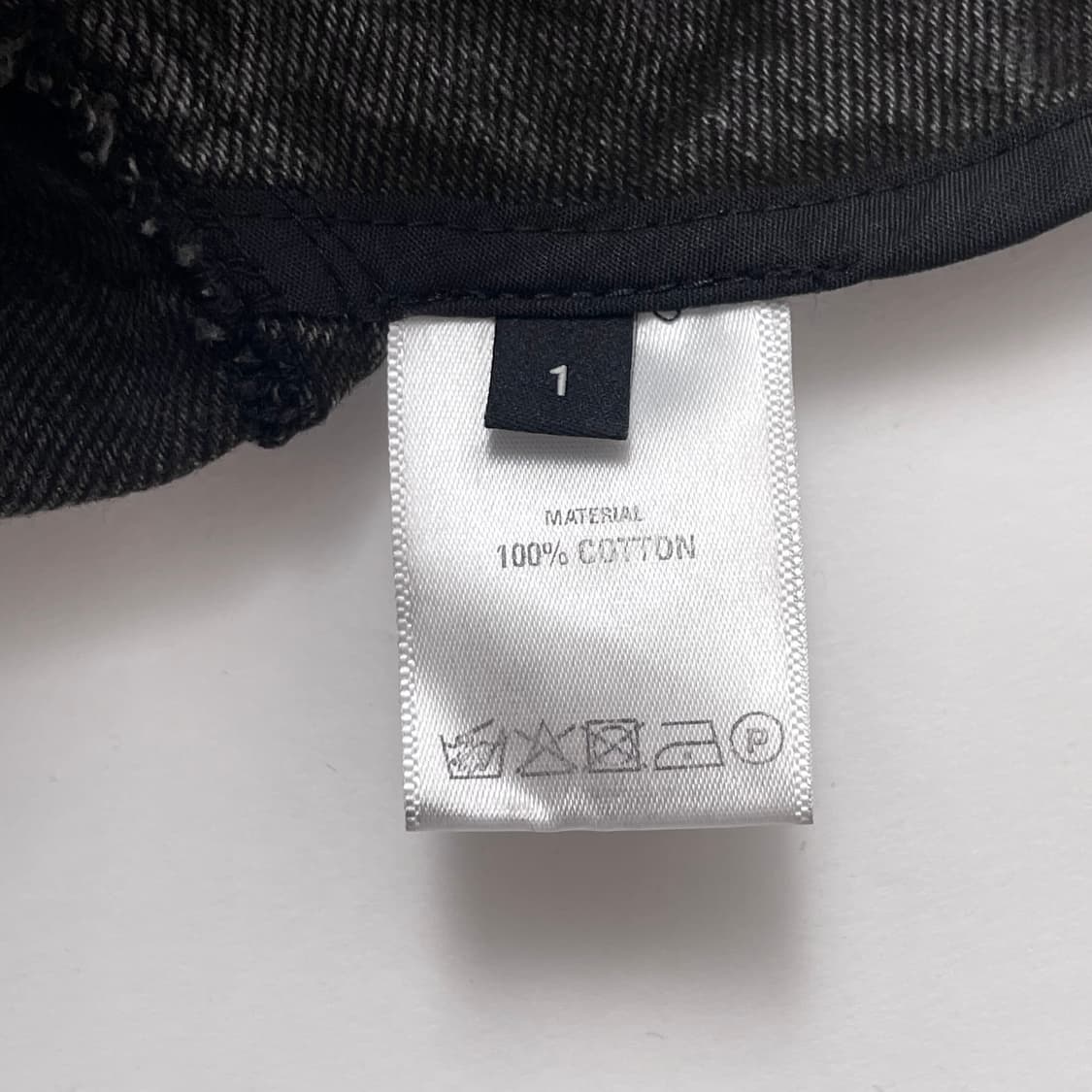 [HYEIN SEO] 혜인서 챠콜 로우라이즈 데님 팬츠 (1) 상품이미지6