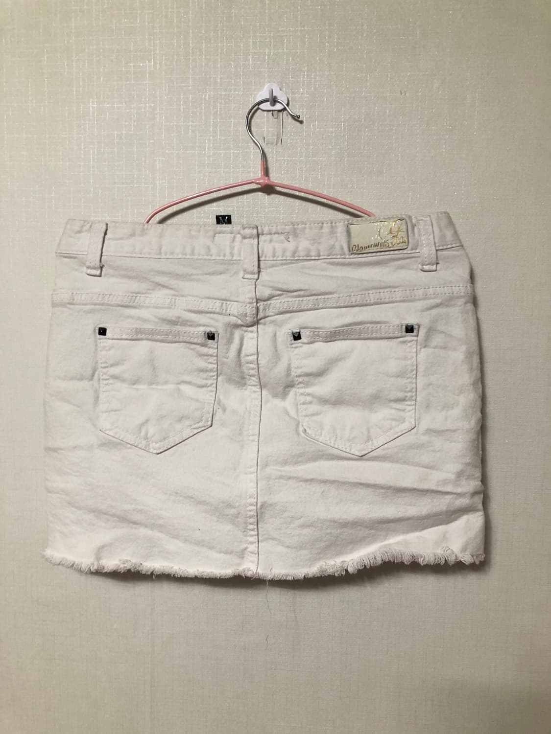 White Star Denim Mini Skirt 상품이미지5