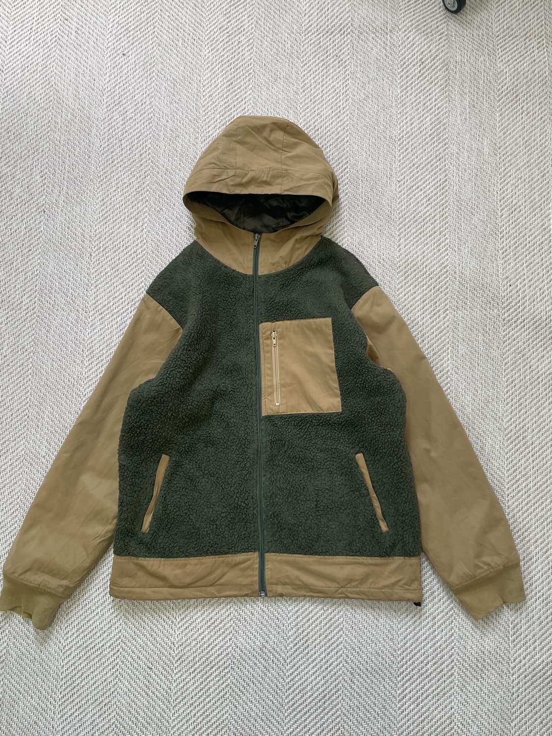 크리스찬 조르주 보아 플리스 후드 집업 재킷 J04168 상품이미지1