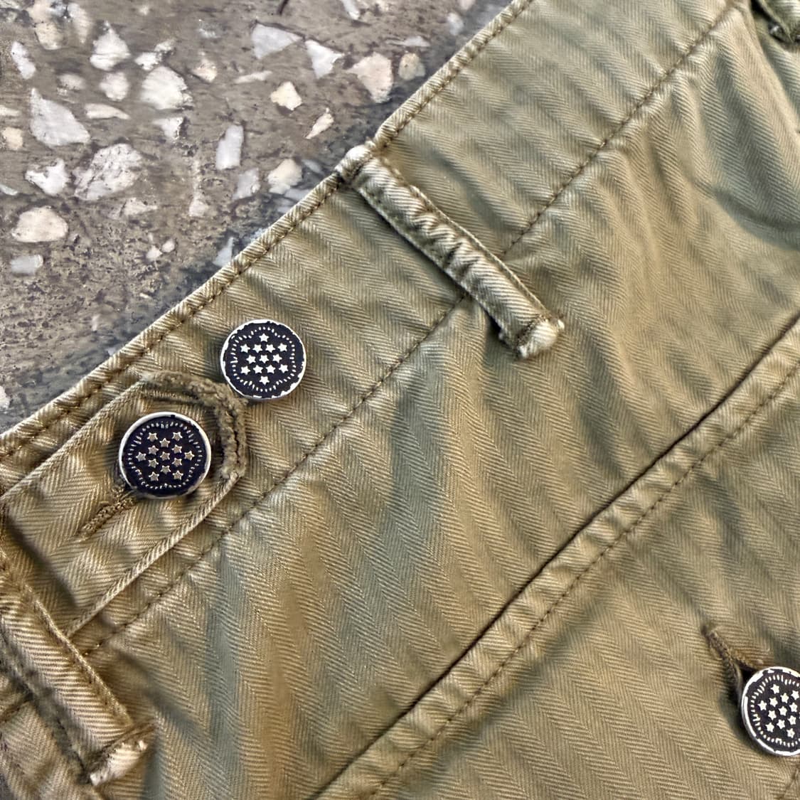 RRL 헤링본 퍼티그팬츠 34/32 상품이미지4