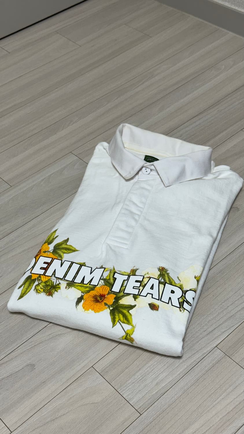 [L] 데님 티어즈 블랙 지저스 예수 럭비티 상품이미지7