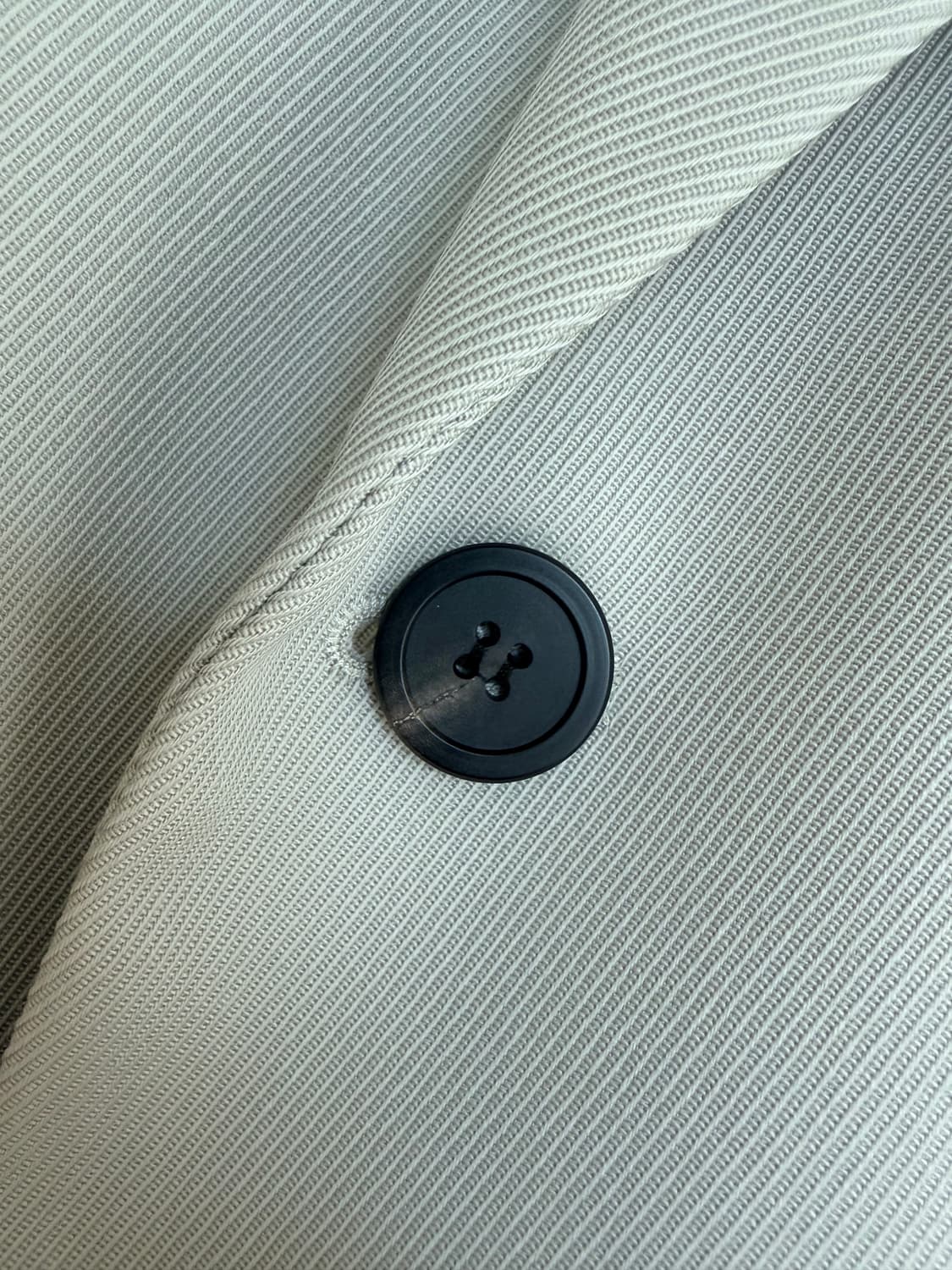 솔리드옴므 트윌원단 카키그레이 셋업 50/50 상품이미지2