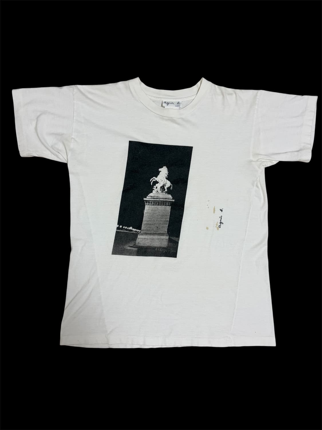 Agnes B Paris Monument Photo Tee 상품이미지2