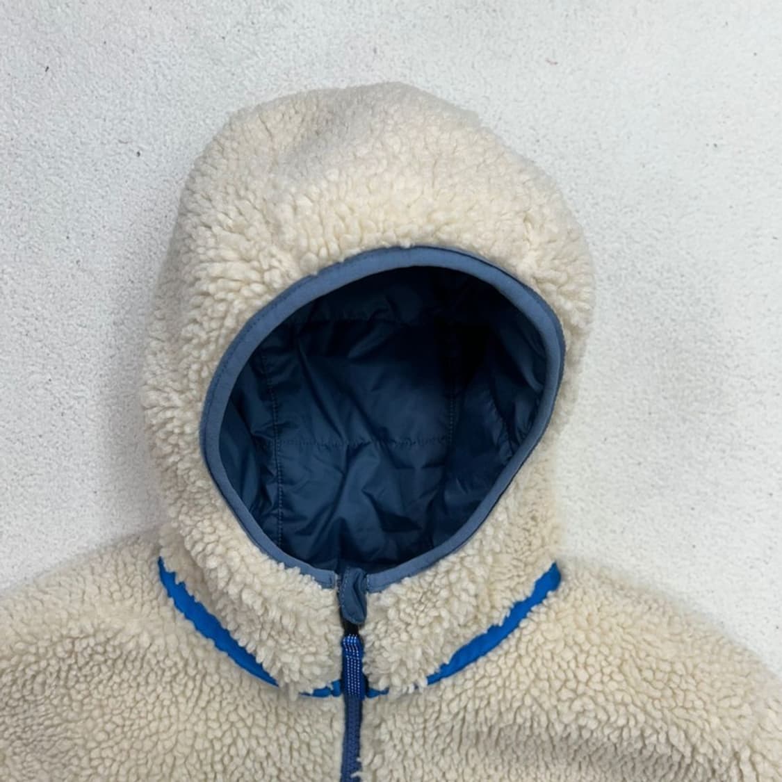 파타고니아 리버시블 키즈 퀄팅 플리스 후드집업 자켓 XXL 상품이미지3