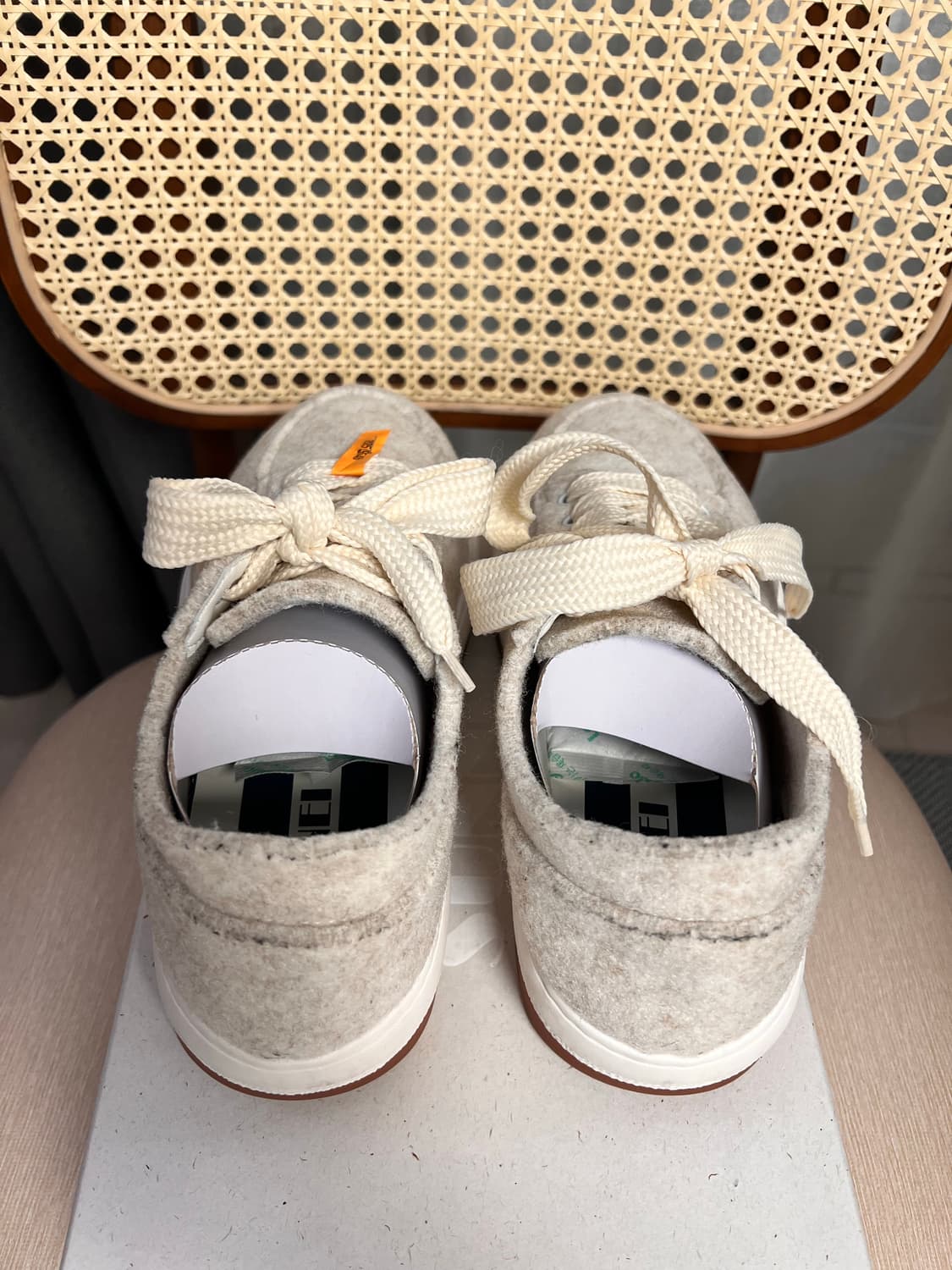 Sunnei 드리미 스니커즈 에크루 펠트 (사이즈 40) 상품이미지5