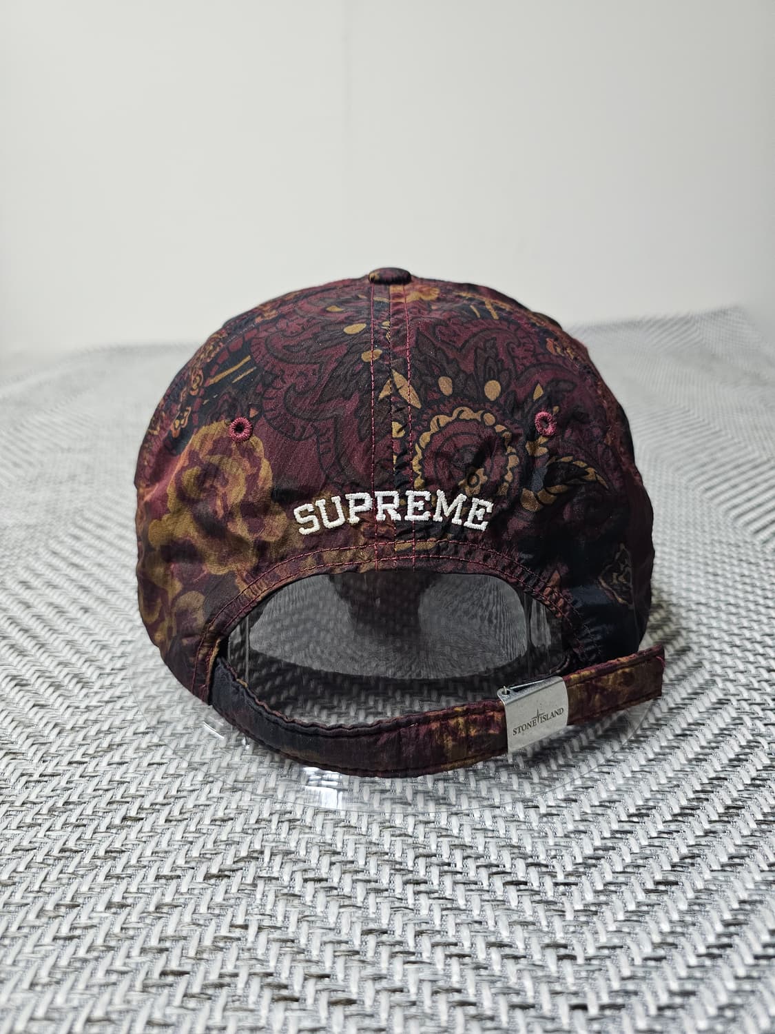 슈프림 X 스톤아일랜드 페이즐리 캡 상품이미지2