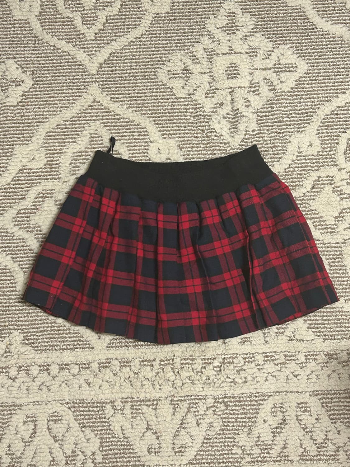 케케체깔 니혼진 타탄체크 미니스커트 상품이미지1