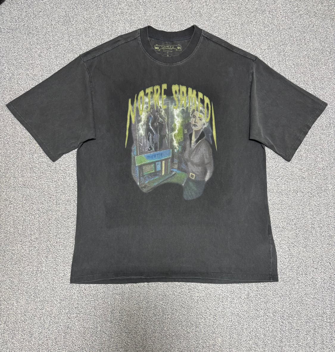 •STU 빈티지워싱 프린팅 티셔츠 상품이미지1