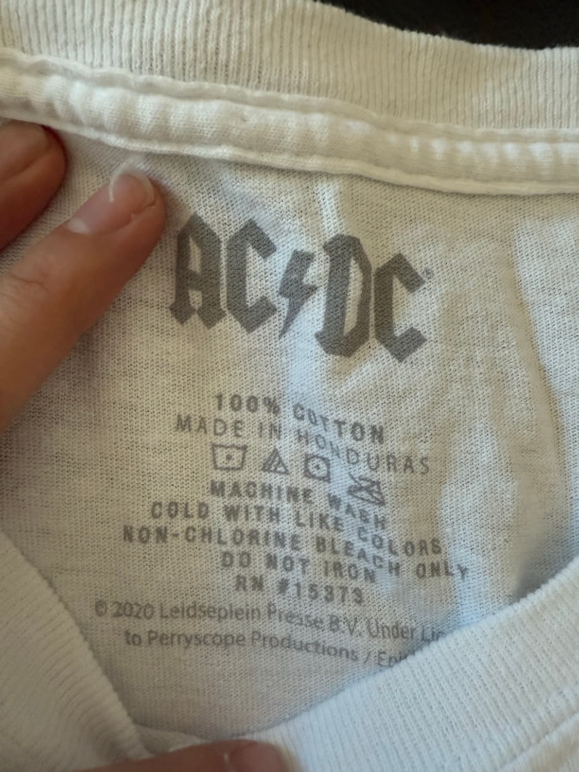 브랜디 멜빌 AC/DC 반팔 티셔츠 상품이미지2