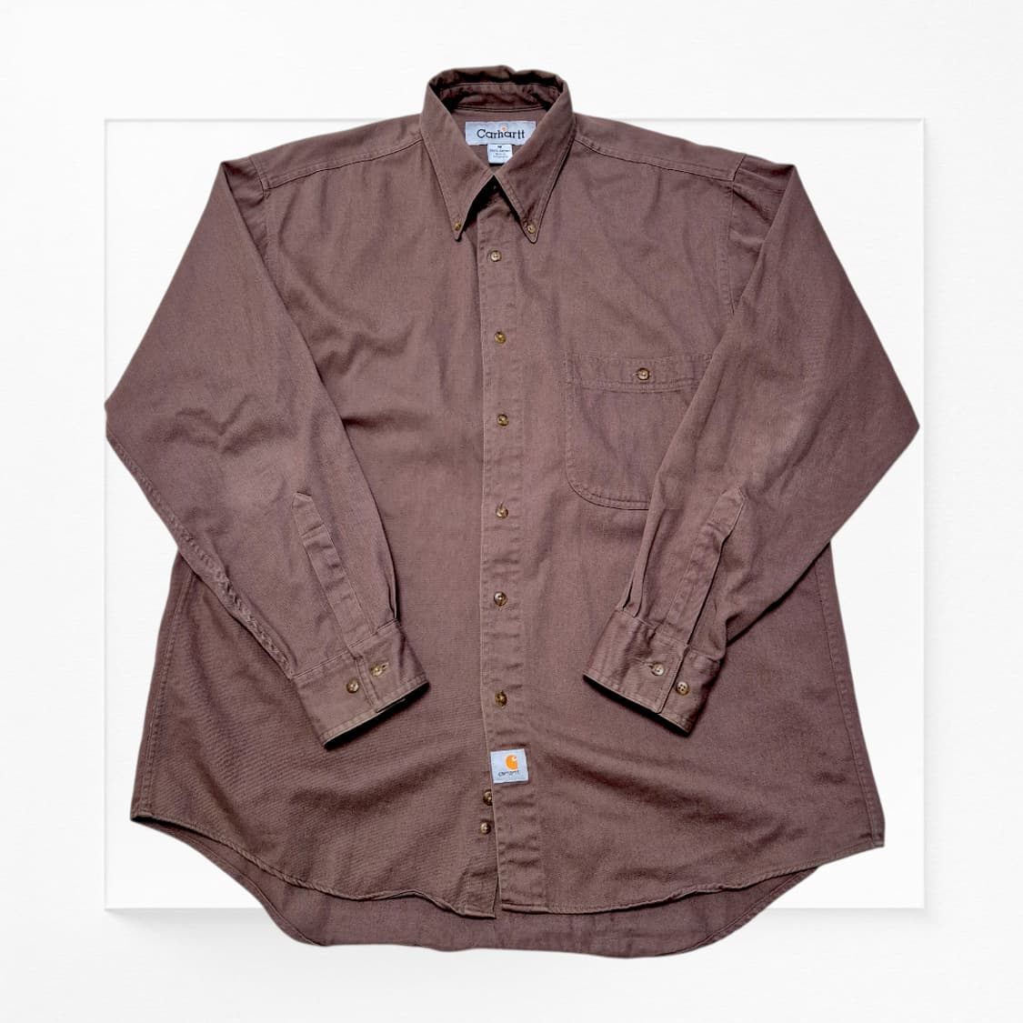 [빈티지 맛집🔥] 칼하트 원포켓 코튼 셔츠 상품이미지1