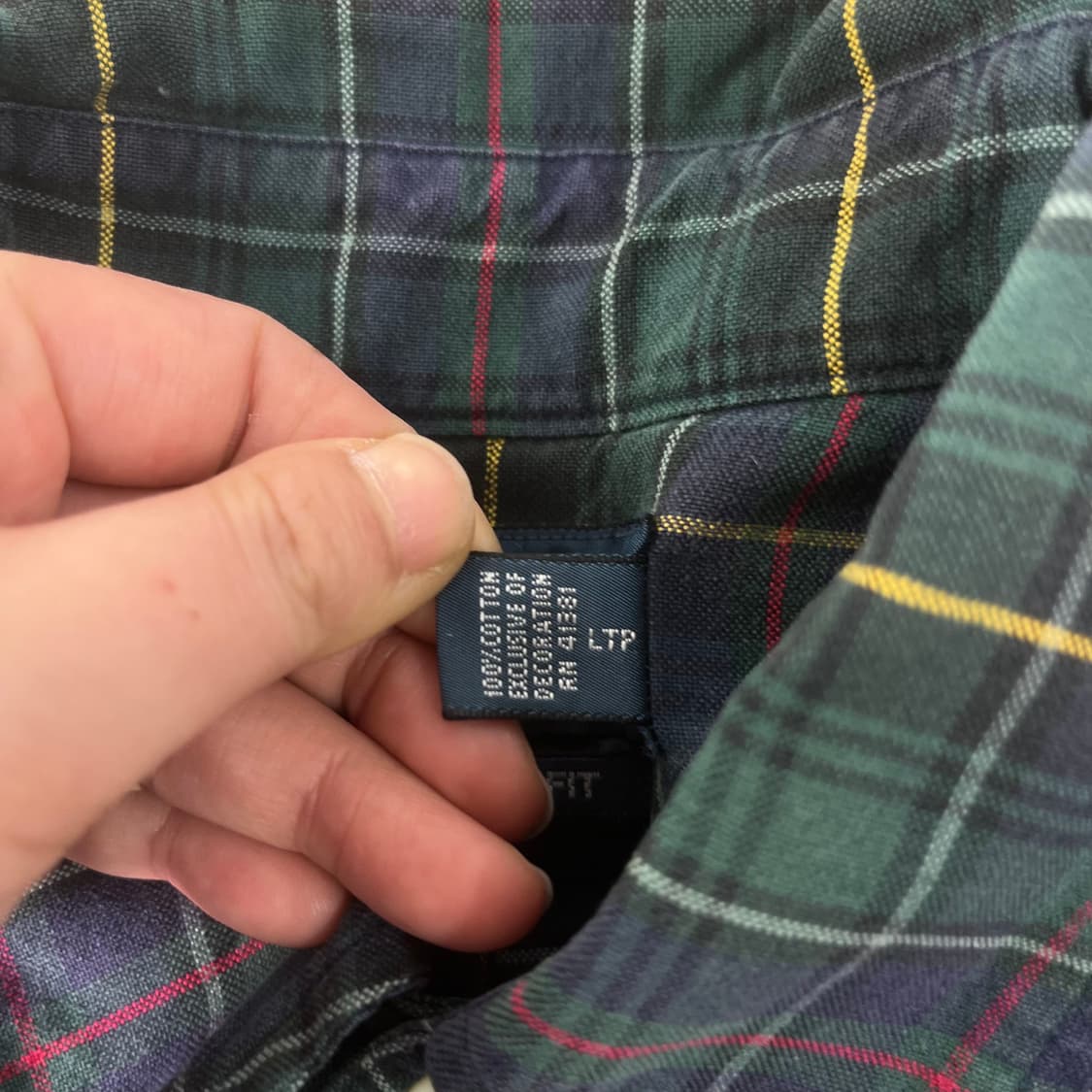 100 폴로랄프로렌 빈티지 체크 셔츠 상품이미지5