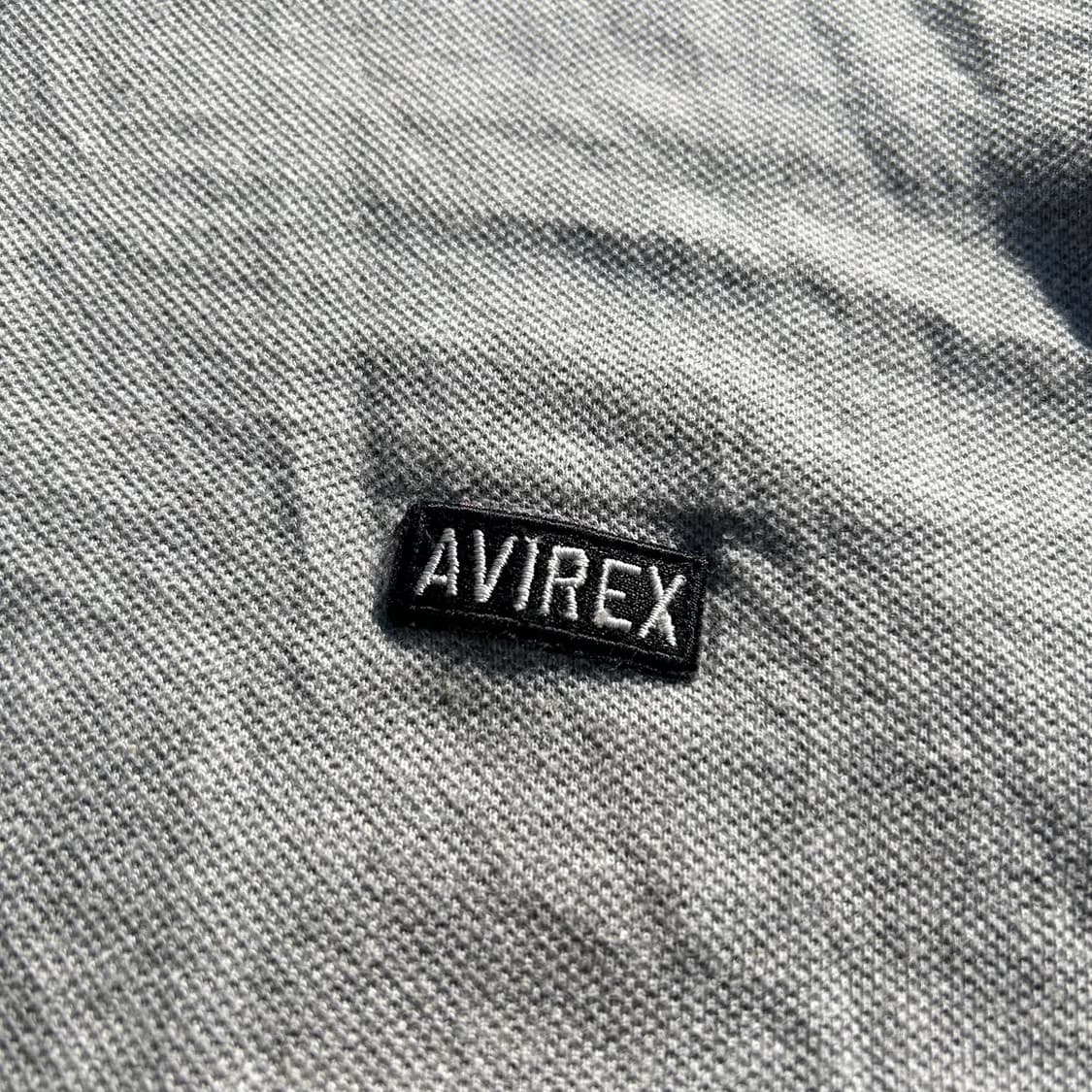 아비렉스 그레이 포켓 반팔 카라티 상품이미지5