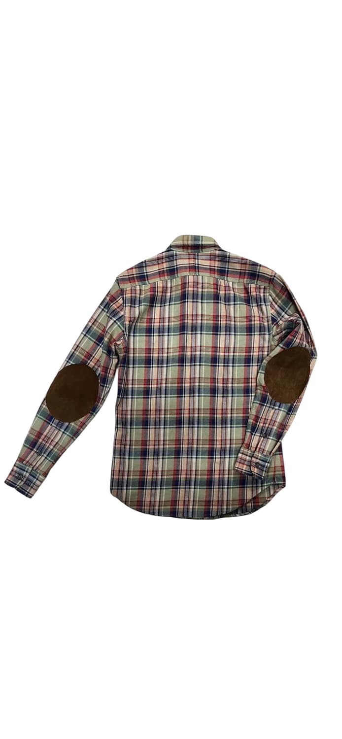 폴로 랄프로렌 패치워크 체크 셔츠 클래식 핏 상품이미지3