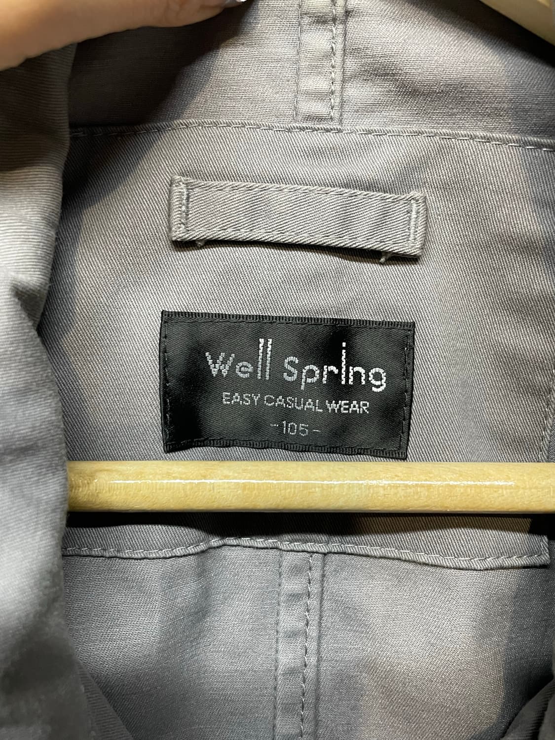 Well spring 코튼 디테일 자켓 상품이미지8