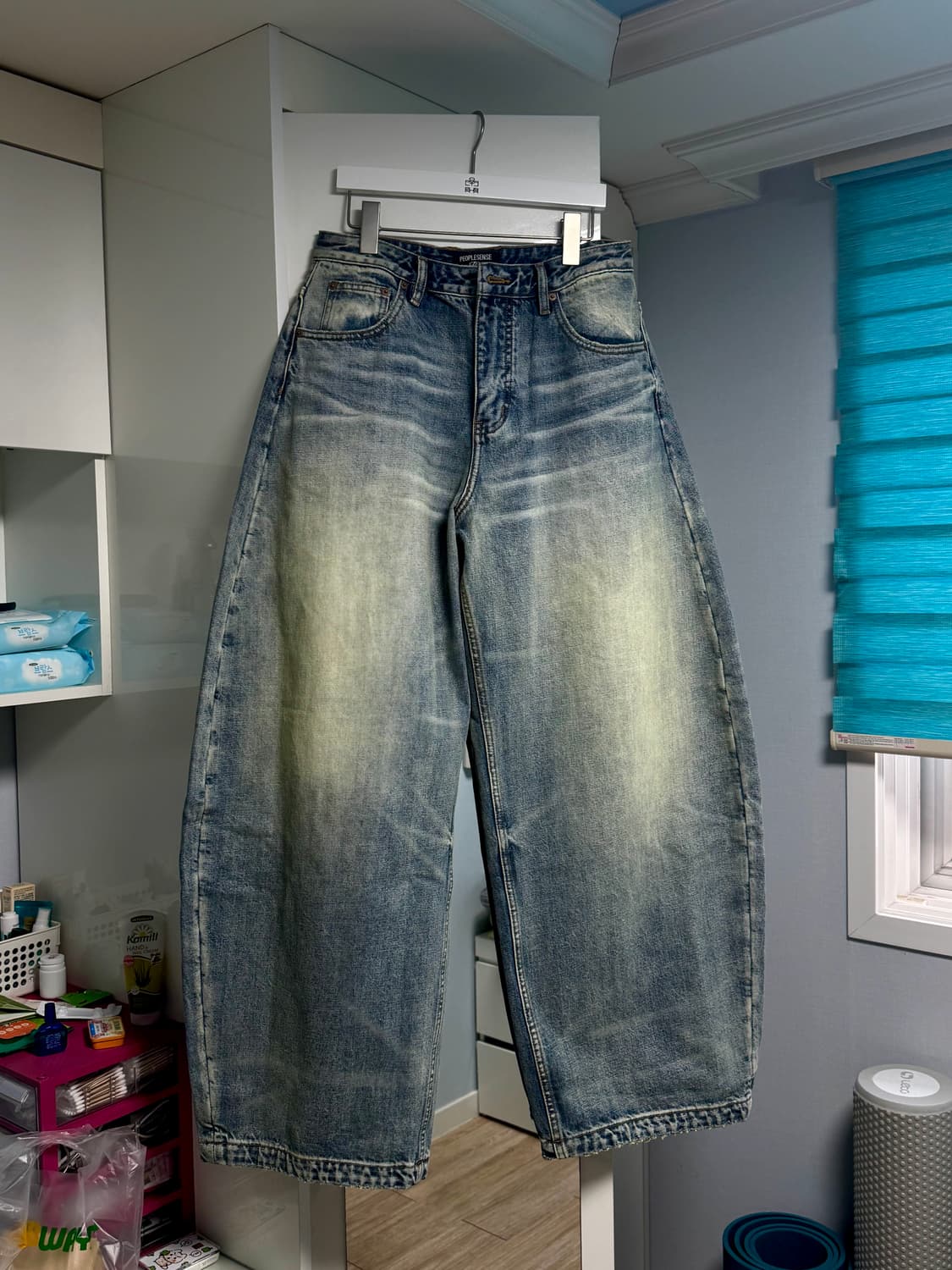 peoplesense 워싱 데님 팬츠 상품이미지2