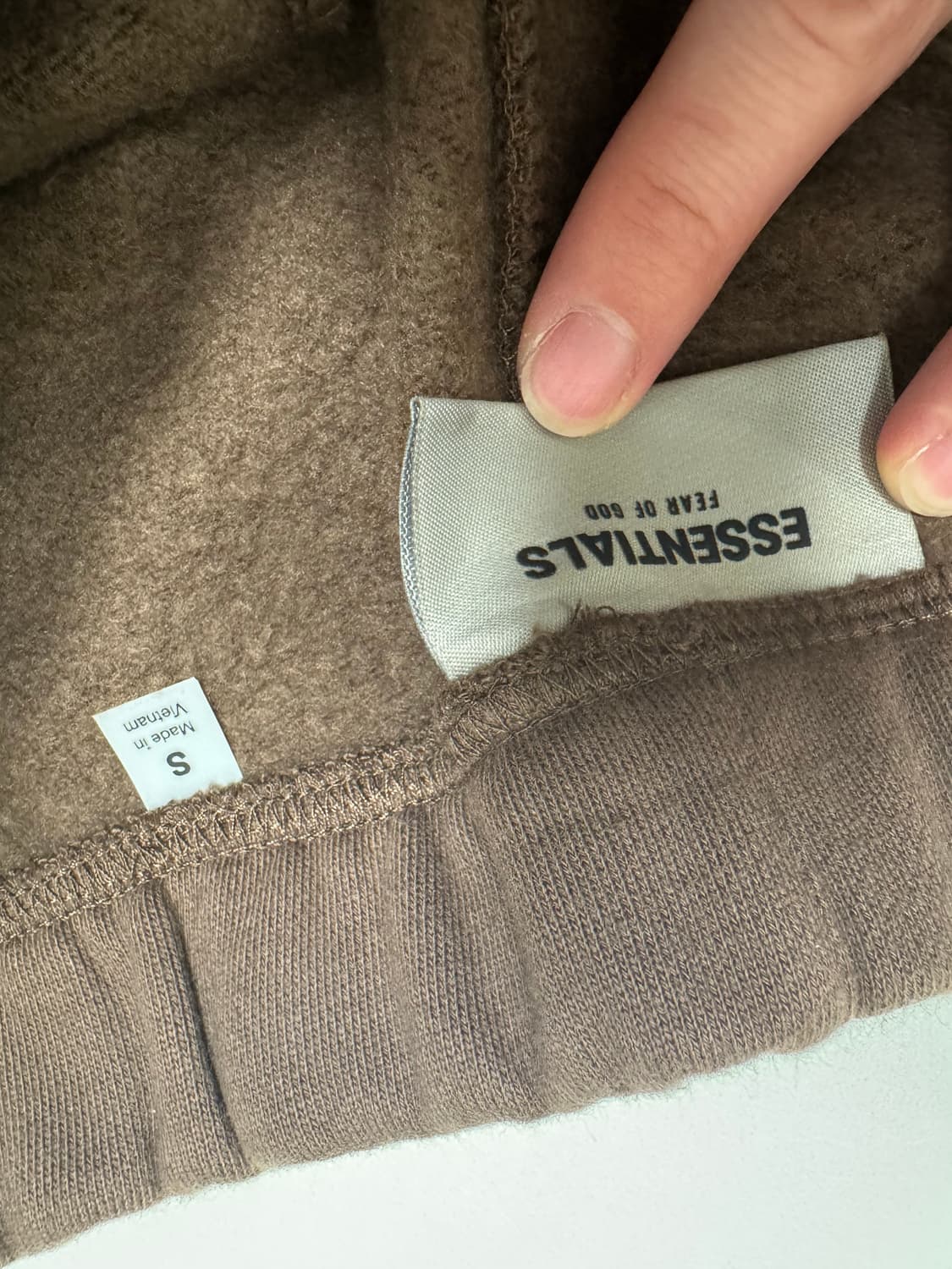 피오갓 에센셜 스웻팬츠 브라운 센스 익스클루시브로 기억합니다 상품이미지2