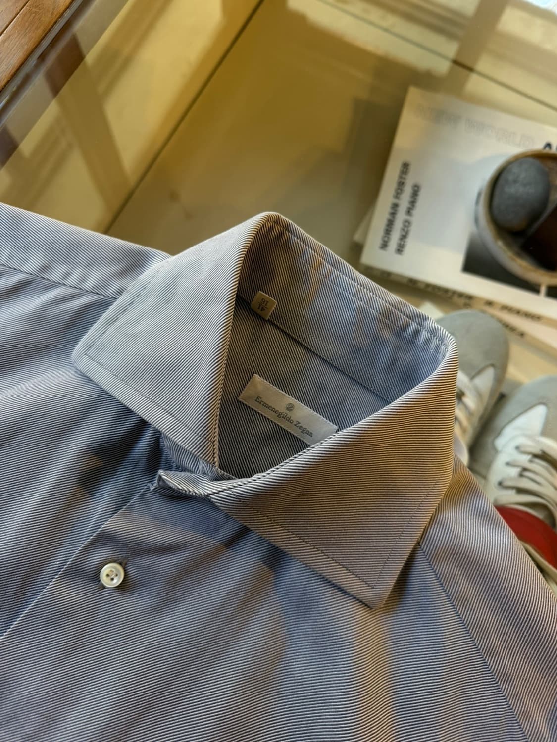 에르메네질도 제냐 드레스 셔츠 100 상품이미지7