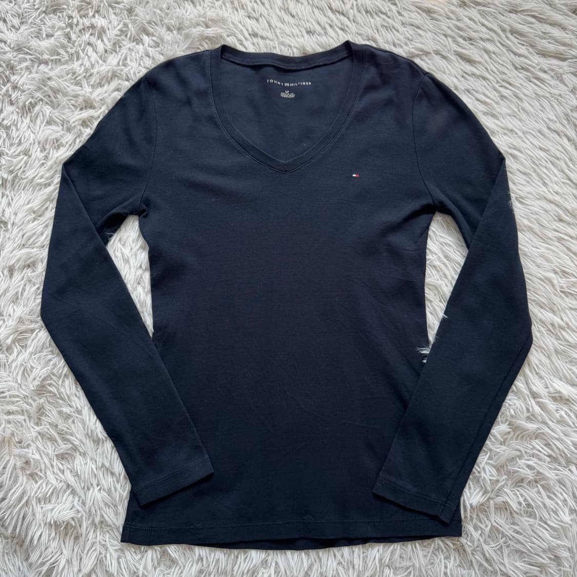 TOMMY HILFIGER 일본빈티지 딱붙핏 긴팔 타미 롱슬리브 S 36 상품이미지2