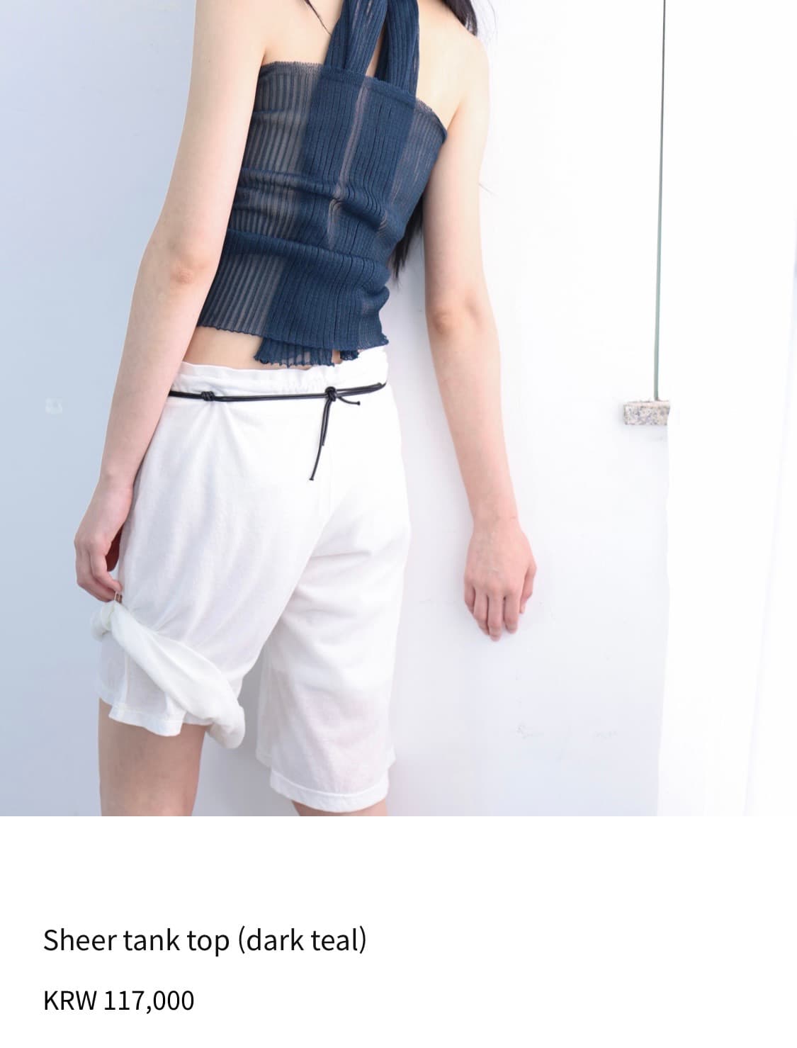 Ulika Sheer tank top 울리카 상품이미지4