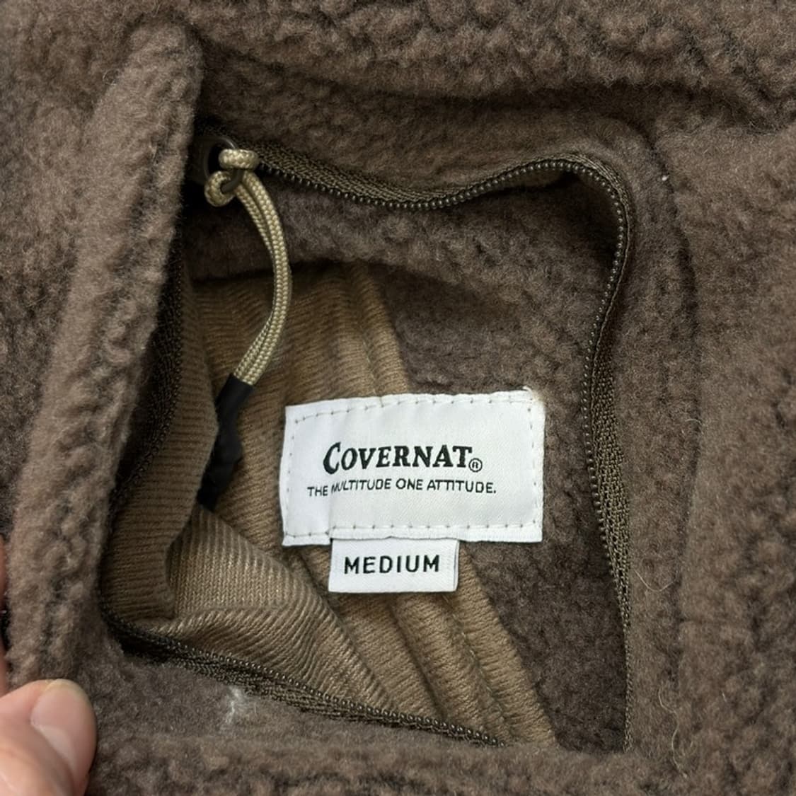 COVERNAT 숏 퀼팅 리버서블 자켓 M 상품이미지5