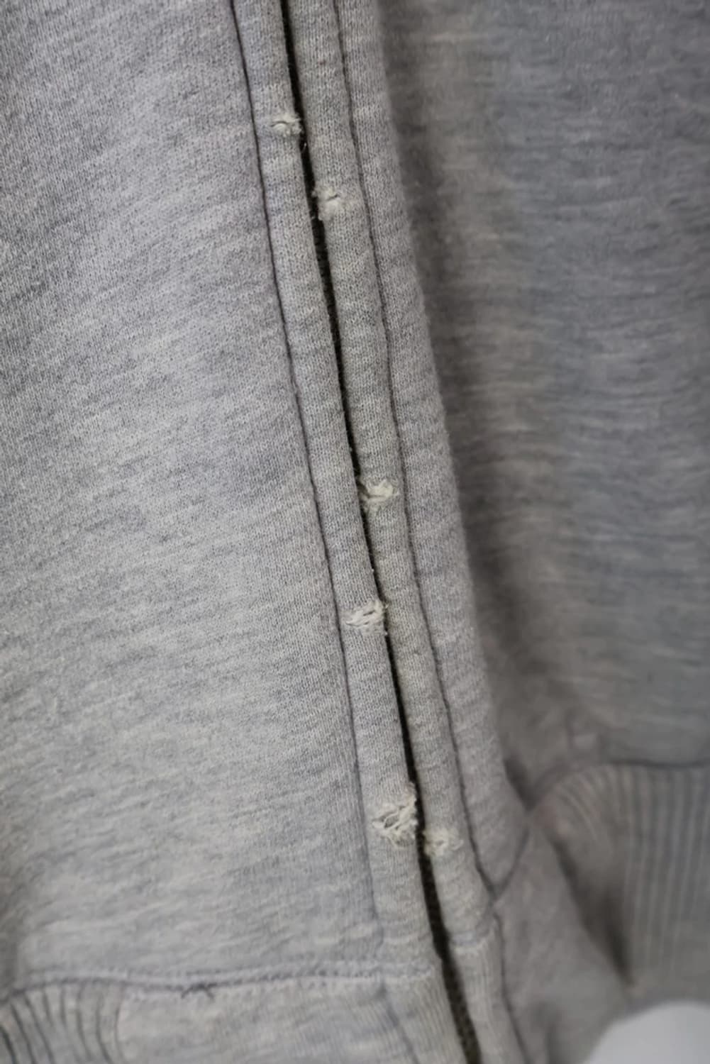 Back Number Gray Zip Sweatshirt 상품이미지6