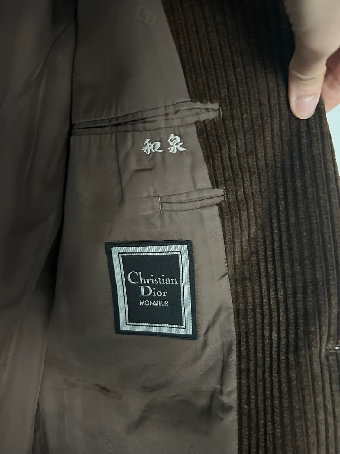 크리스찬 디올 빈티지 골덴자켓 상품이미지4