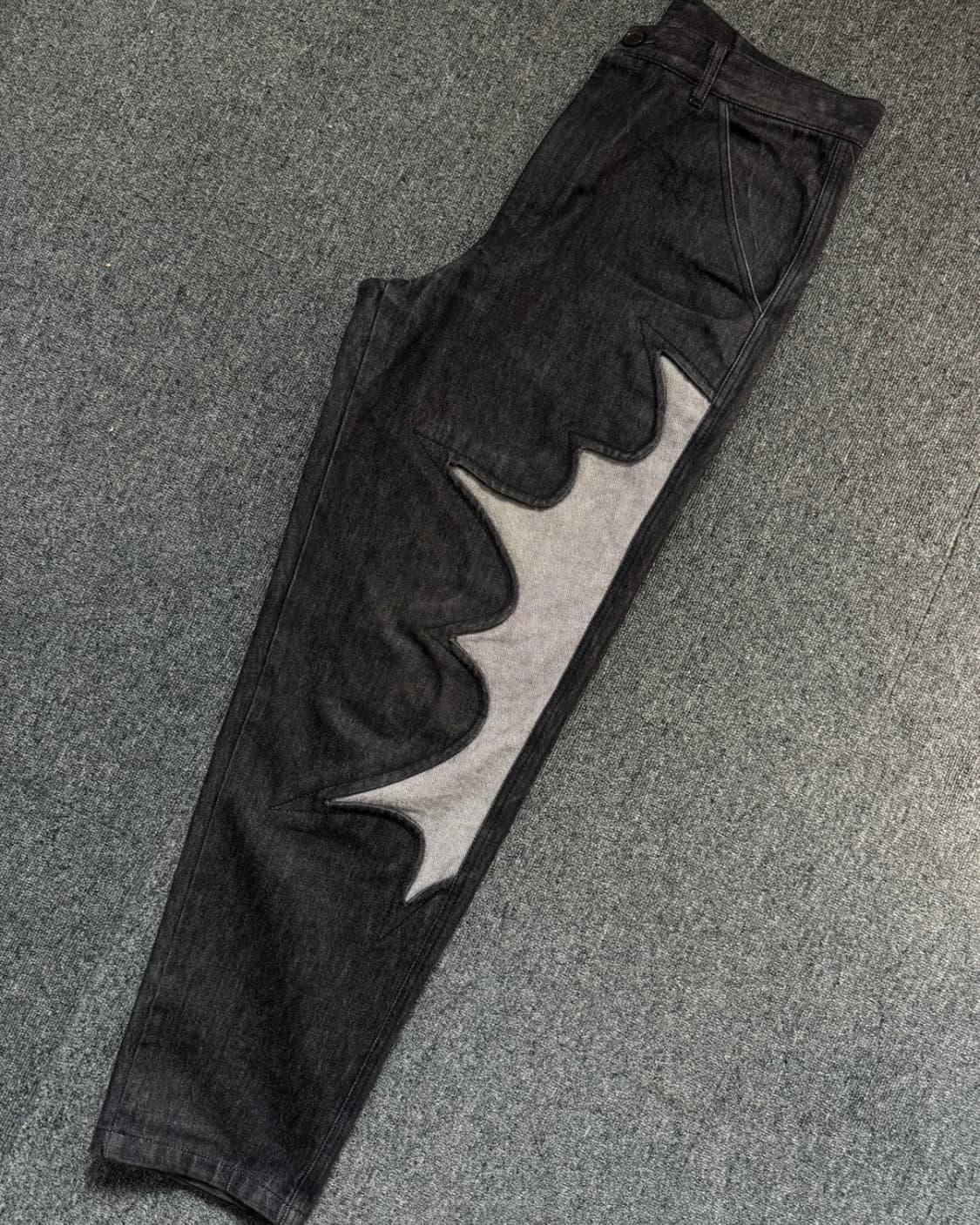 꼼데가르송 셔츠 패치 데님 팬츠 M 상품이미지2