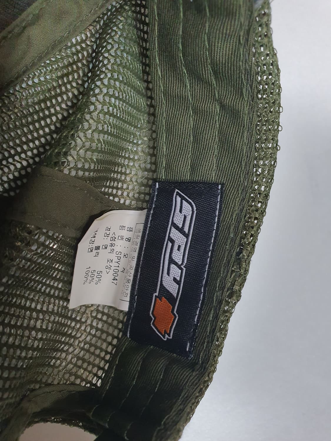 SpY 카모 메쉬캡 상품이미지3