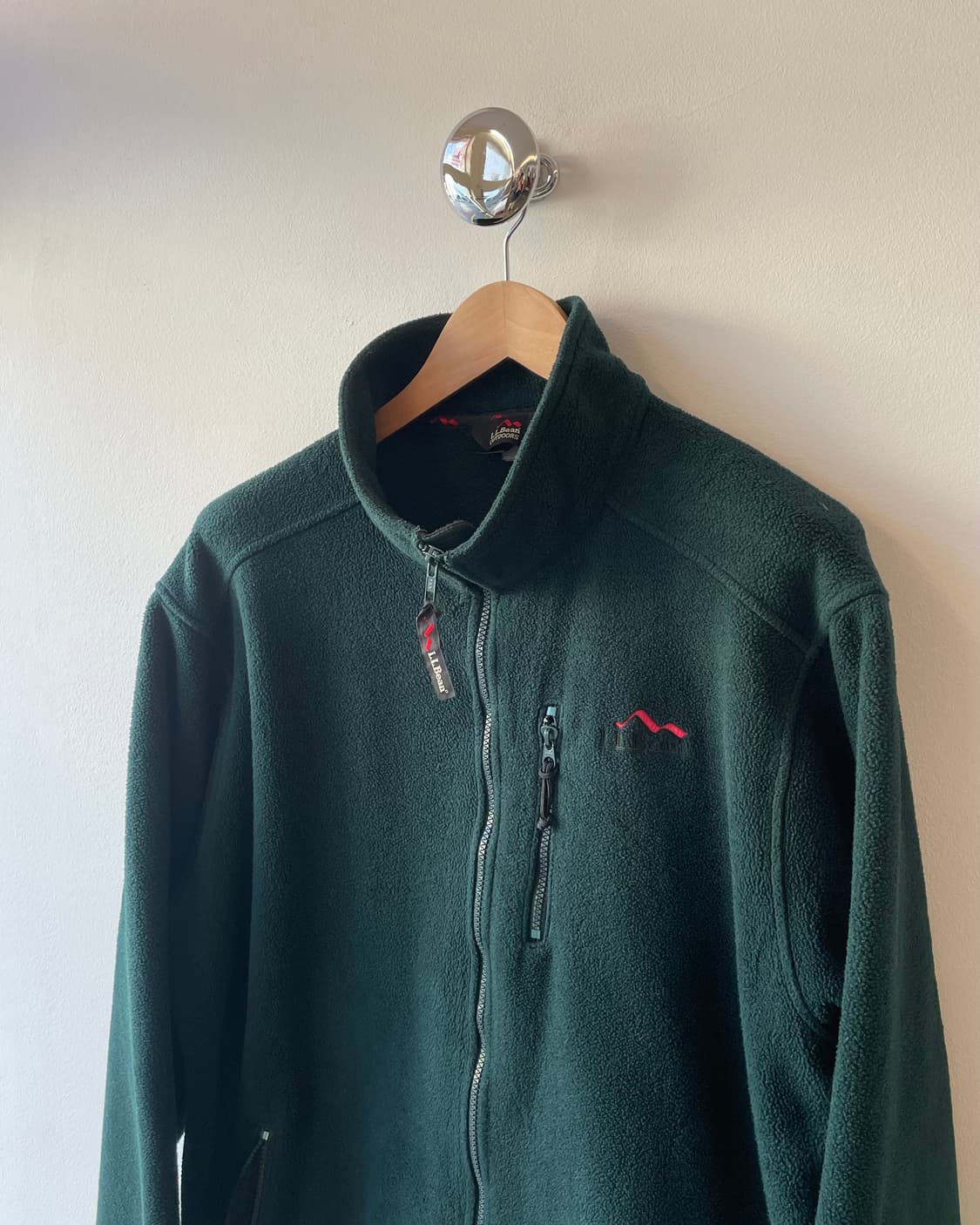90’s USA L.L.Bean outdoor fleece zipup L 상품이미지8