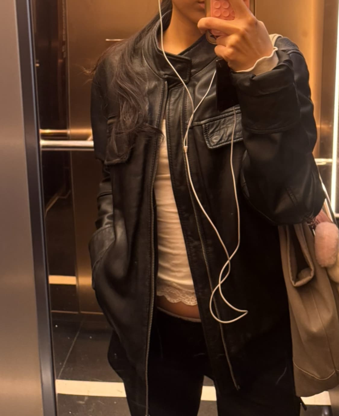 Nobel store 레더자켓 상품이미지2