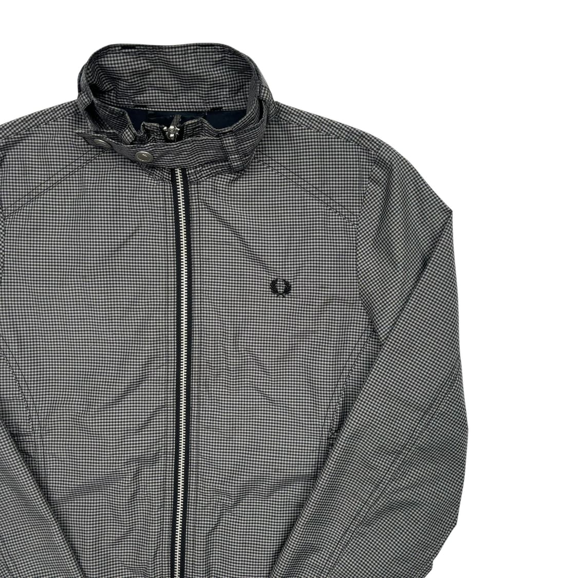 프레드 페리 체크 발마칸 자켓 S 상품이미지2