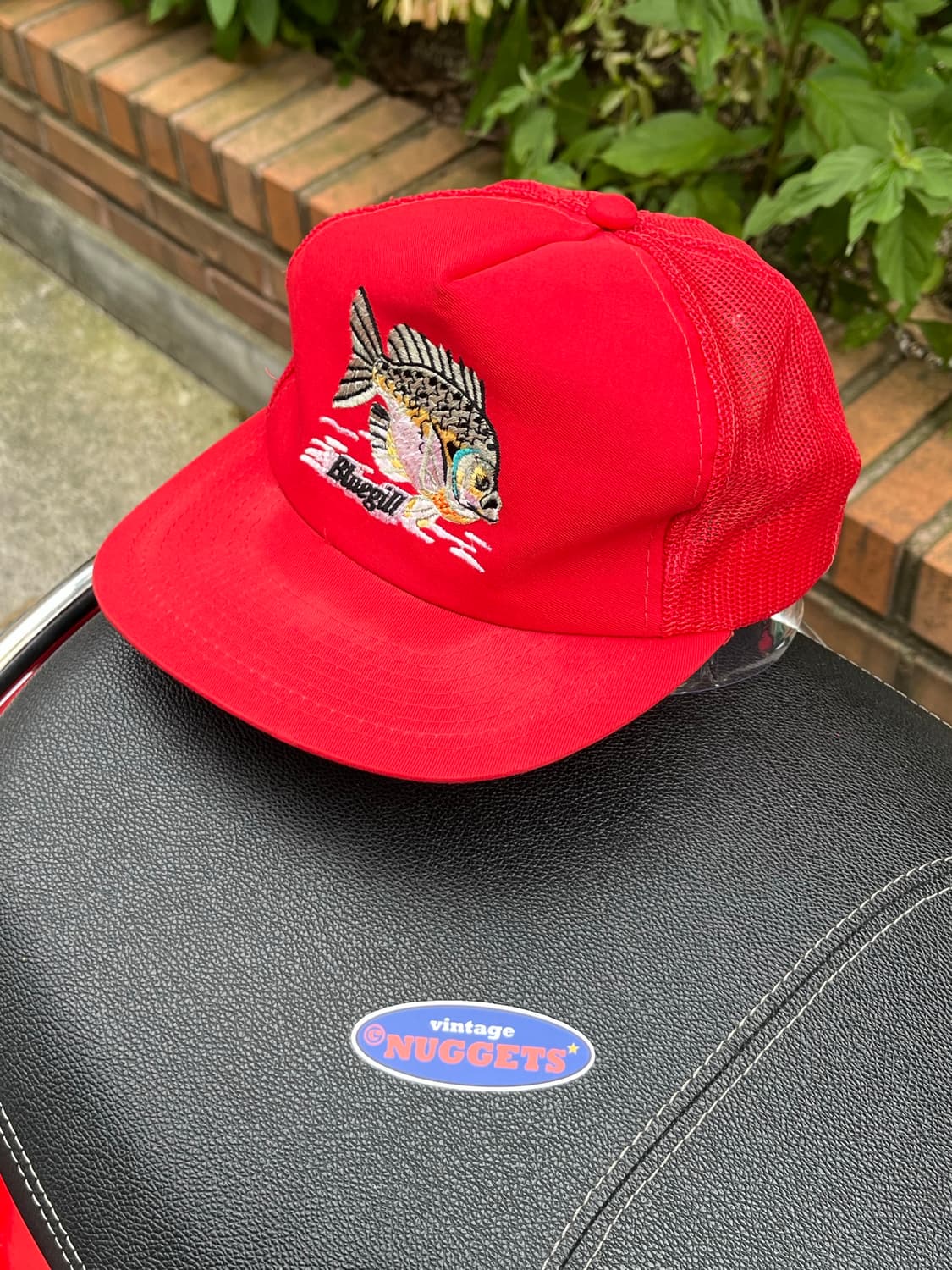 US Vintage Bluegill Fish Cap 상품이미지2