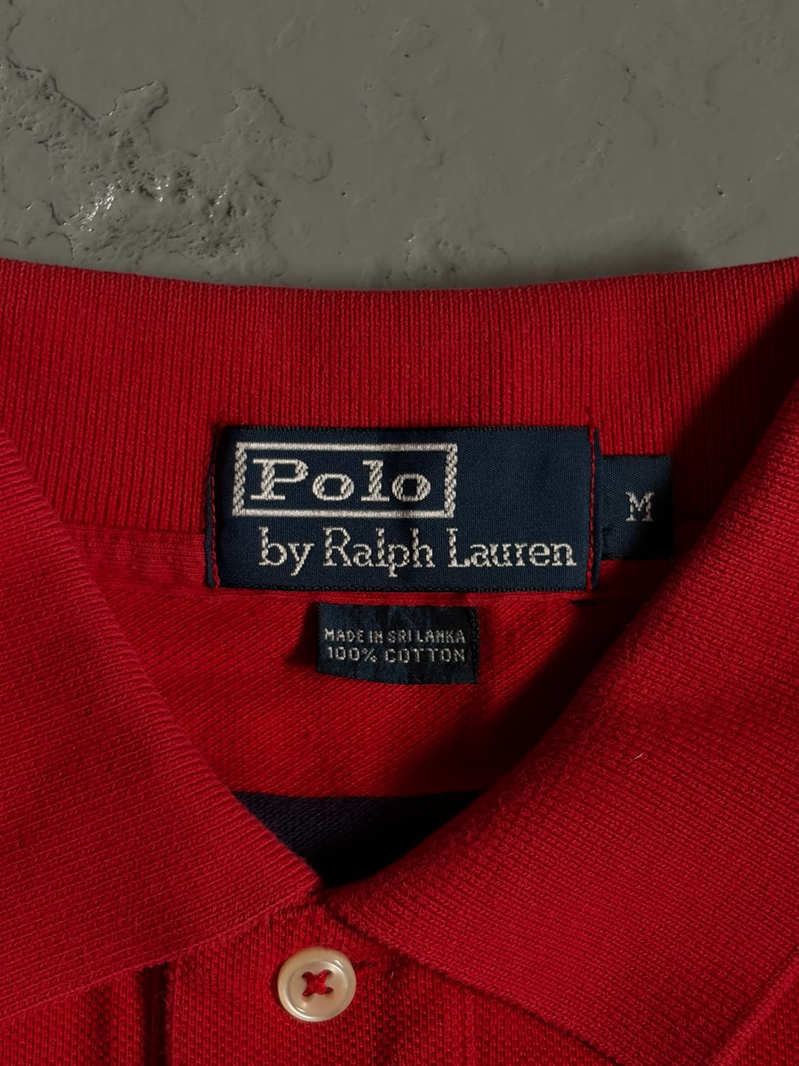 폴로 랄프로렌(Polo Ralph Lauren) 레드, 네이비 피케 셔츠 상품이미지3