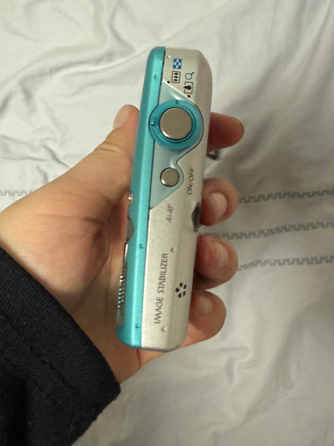 캐논 익서스 95 하늘색 빈티지 디카 디지털 카메라 상품이미지3