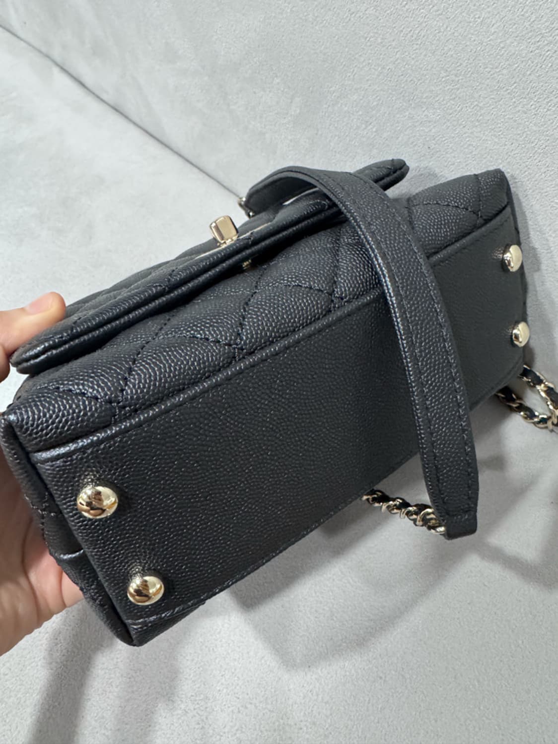 정품 새상품 샤넬 코코핸들 미니 20cm (초미니,나노미니,woc 아님) 상품이미지4