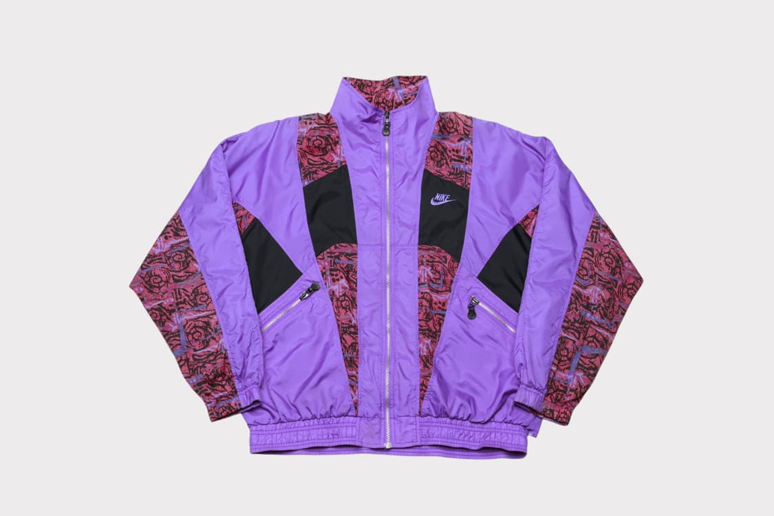 [S] 90's 나이키 올드스쿨 바람막이 자켓 (삼나스포츠) 상품이미지1