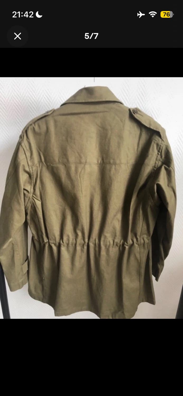 60s 프랑스군 M47자켓 S/M 상품이미지5