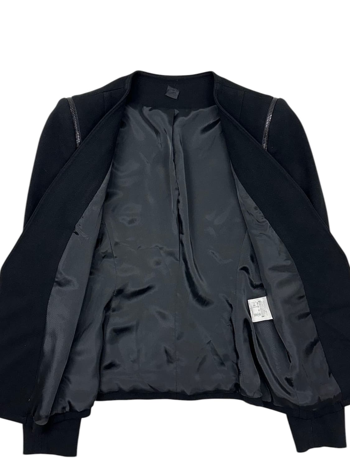 띠어리 브이넥 집업 디테일 자켓 상품이미지3