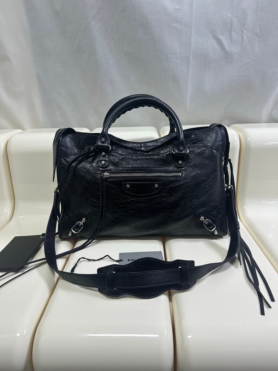 [SA 정품] 발렌시아가 시티 모터백 미디움 상품이미지7