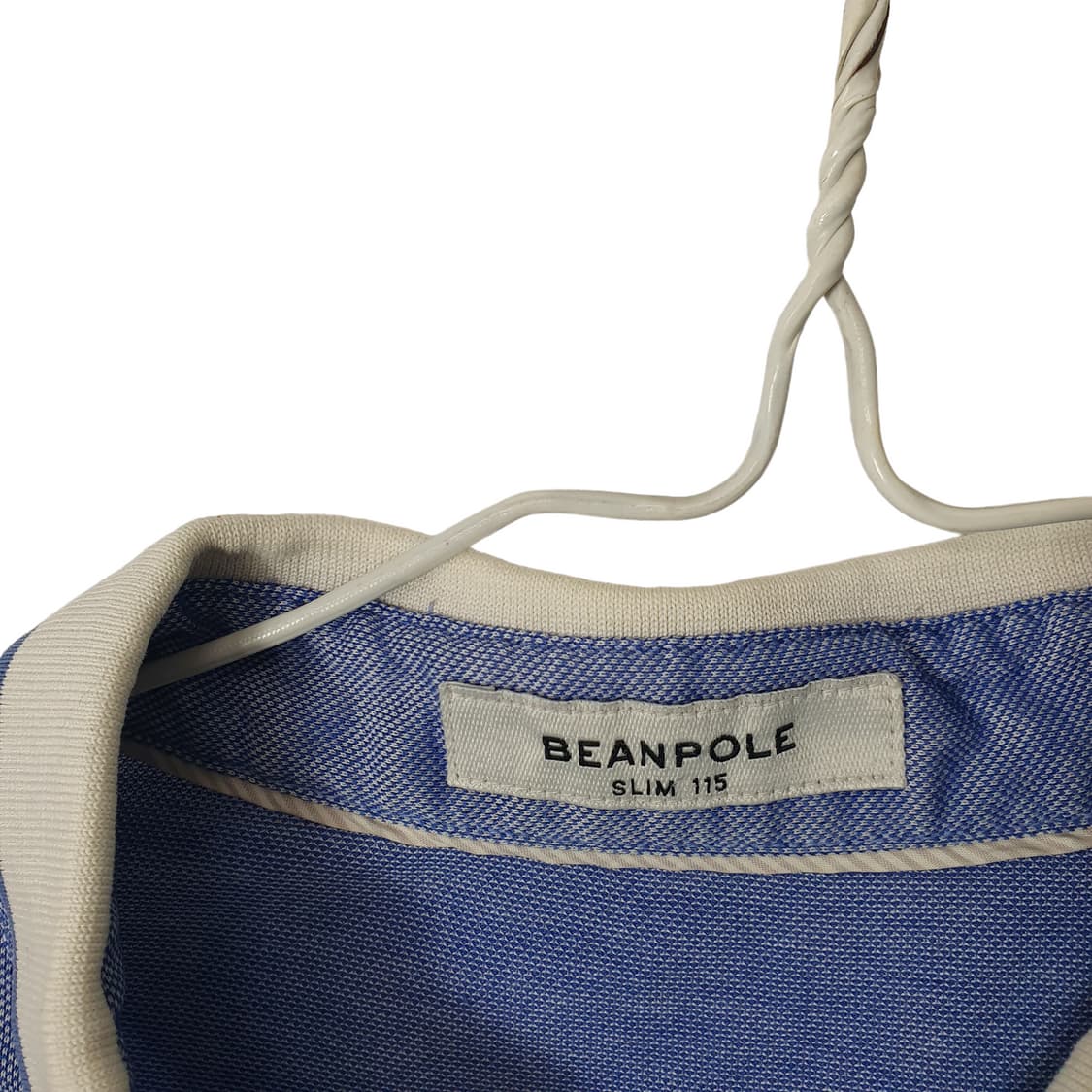 (3XL 115) 남녀공용 빈폴 자수 카라 스카이블루 상품이미지3