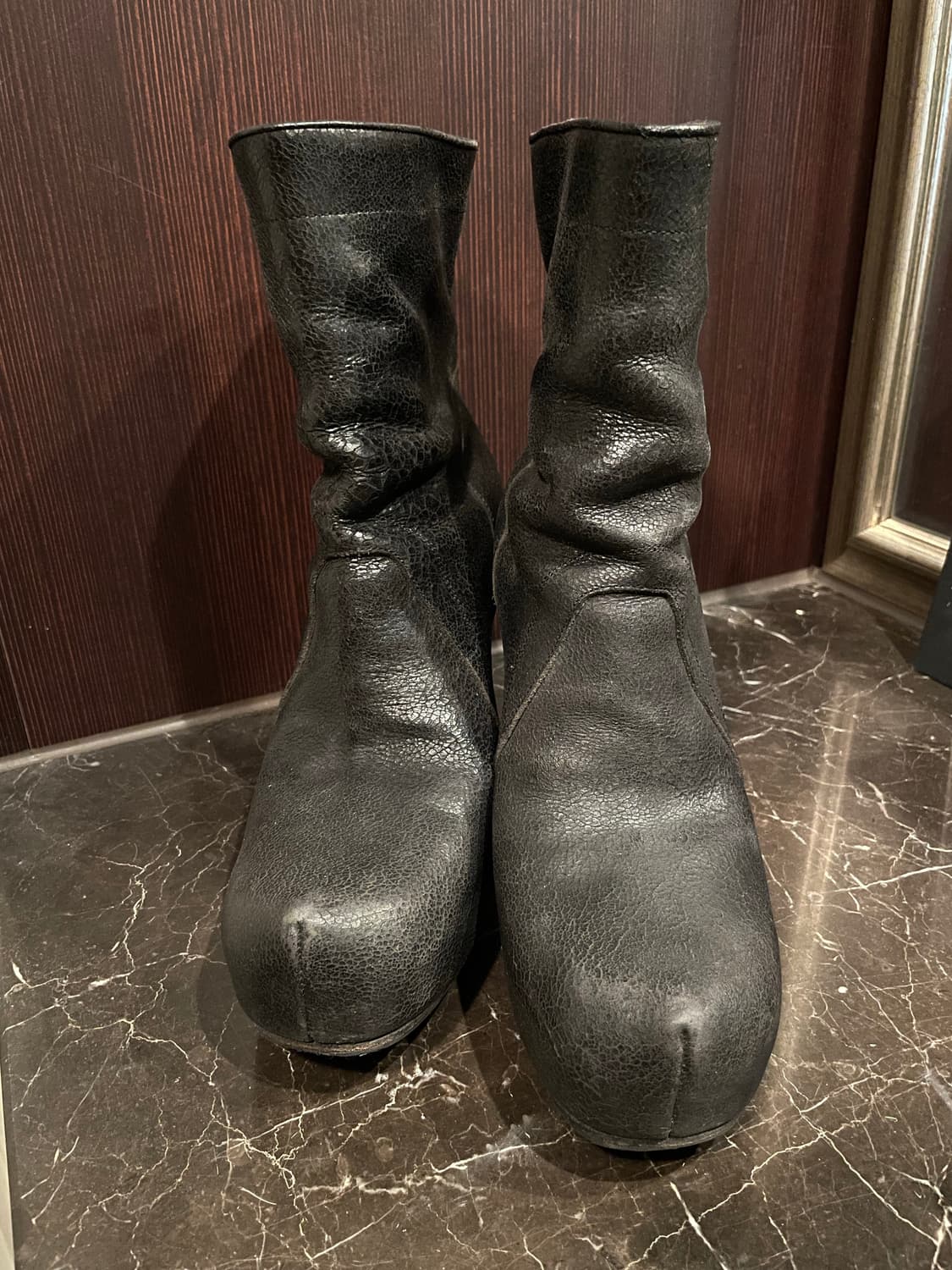 릭오웬스(Rick Owens) 웨지 부츠 – 39사이즈 상품이미지2