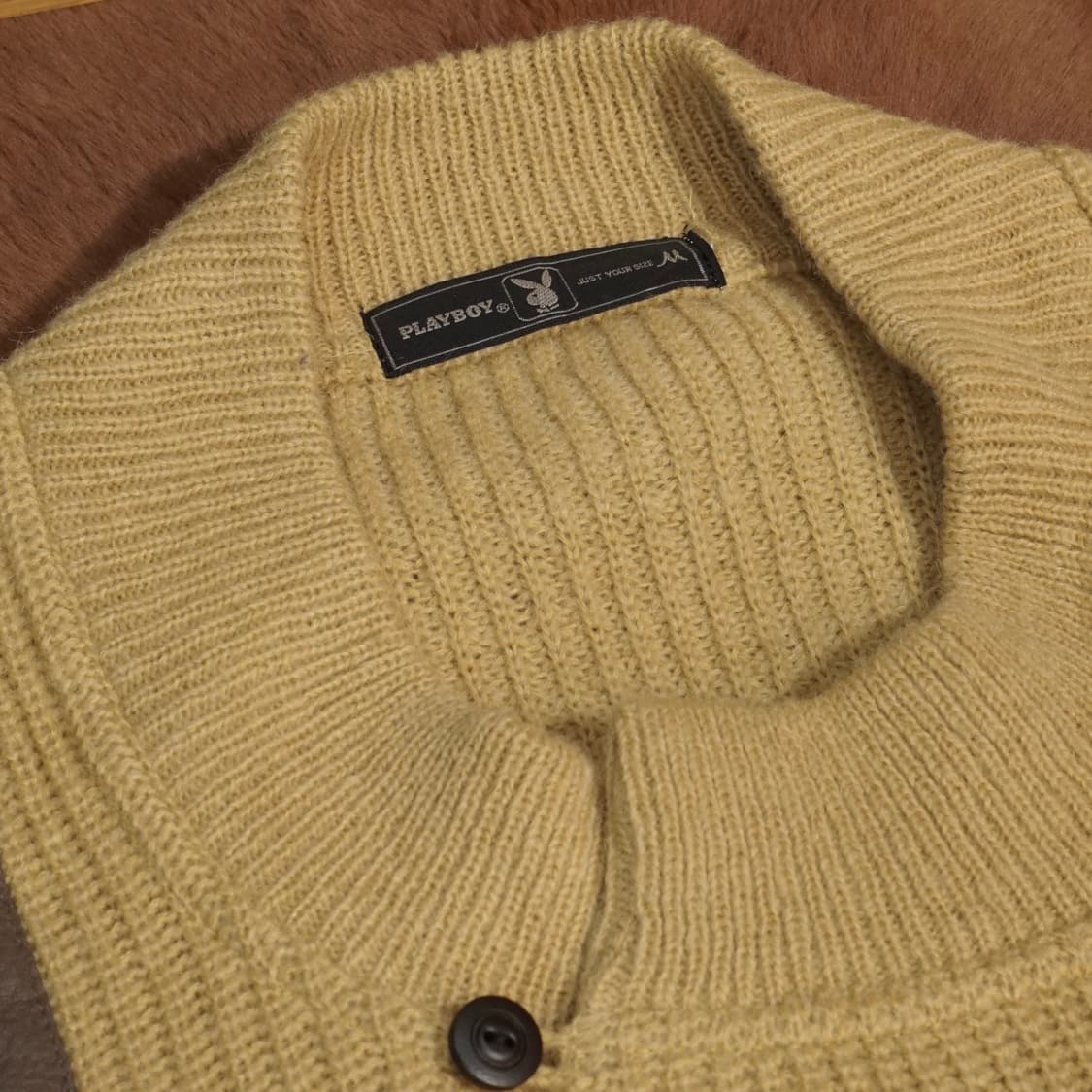 빈티지 플레이보이 메탈와펜 니트 상품이미지7