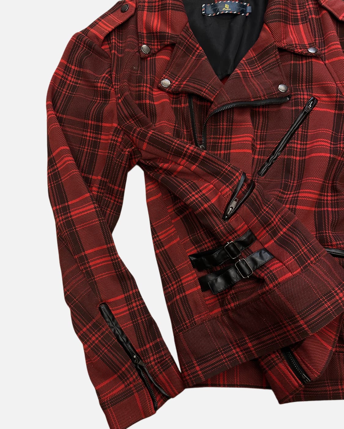 red check rider jacket 상품이미지4