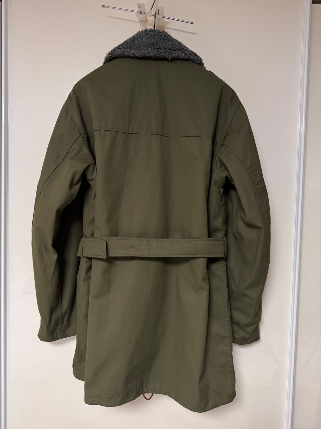 체코군 파카 카키색 50사이즈 상품이미지2