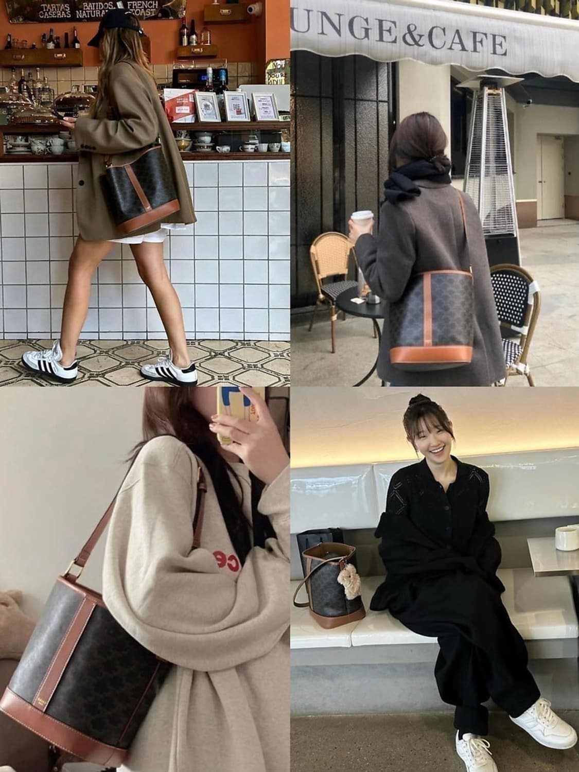 정품 셀린느 버킷백 미듐  상품이미지10