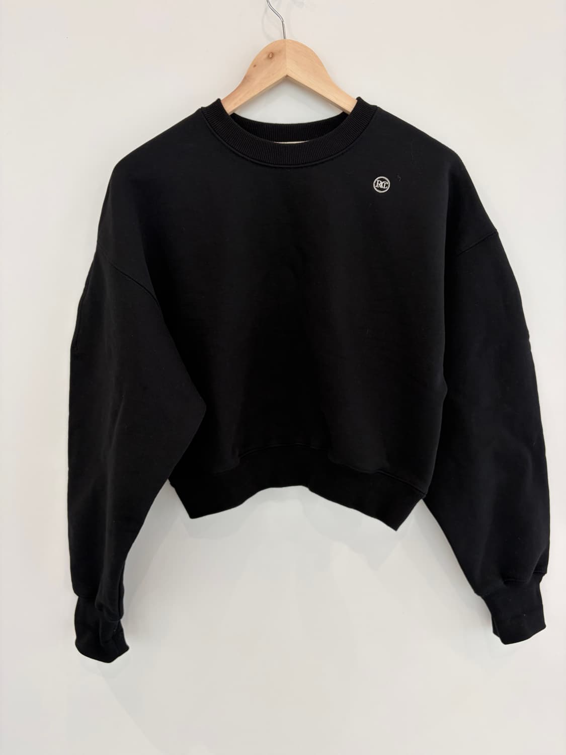 렉토 크롭 맨투맨  상품이미지1