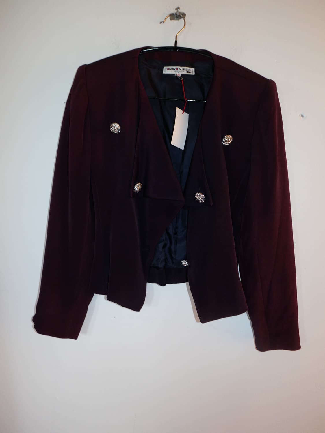 YSL Rive Gauche 1970s cropped jacket 상품이미지1