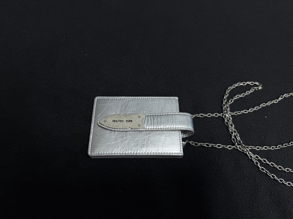 마뗑킴 카드 지갑 실버 (matin kim) 상품이미지1