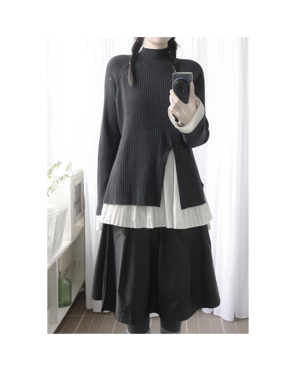 Layered frill knit 상품이미지4